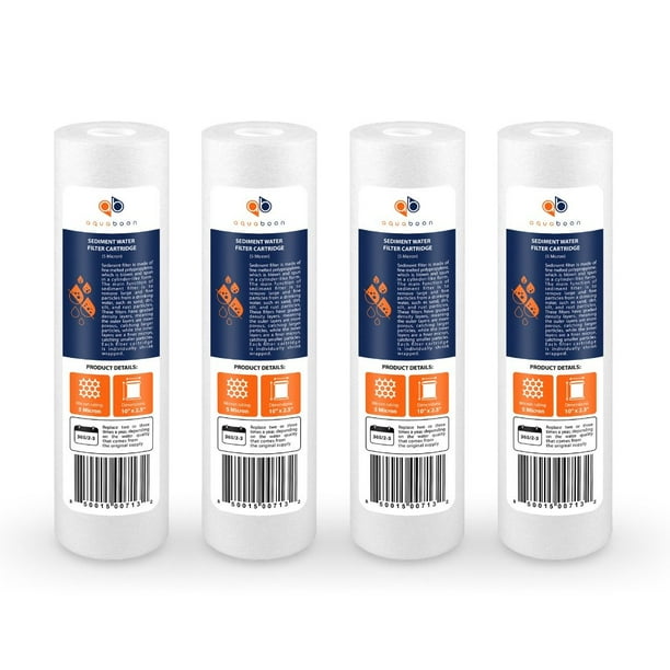 Fits Pentek P5 FXUSC Comparable 10 x 2.5 5 Micron Sediment Water Filter 50 Pack Fits Pentek P5 FXUSC Comparable 10 x 2.5 5 Micron Sediment Water Filter 50 Pack